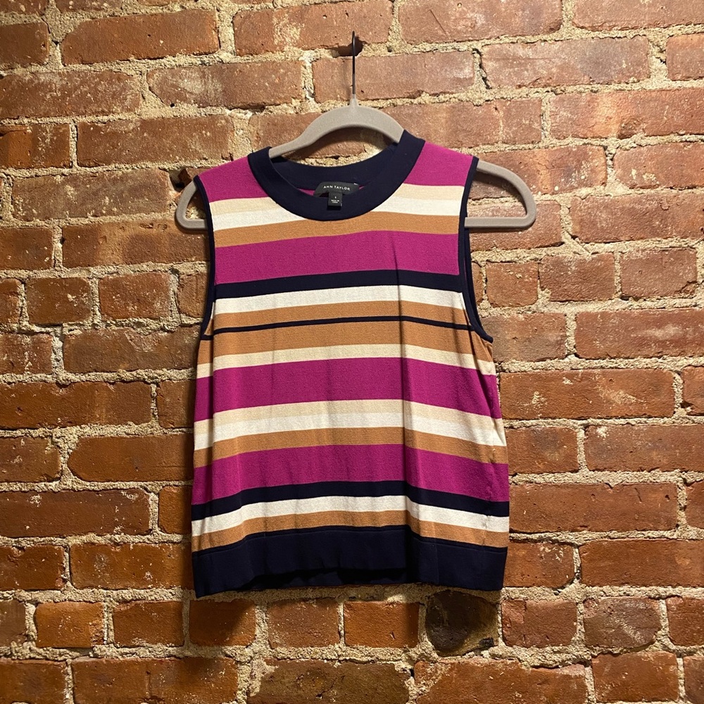 Ann Taylor Sweater Vest Sz S